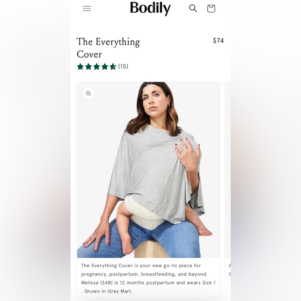 Bodily Nursing Cover